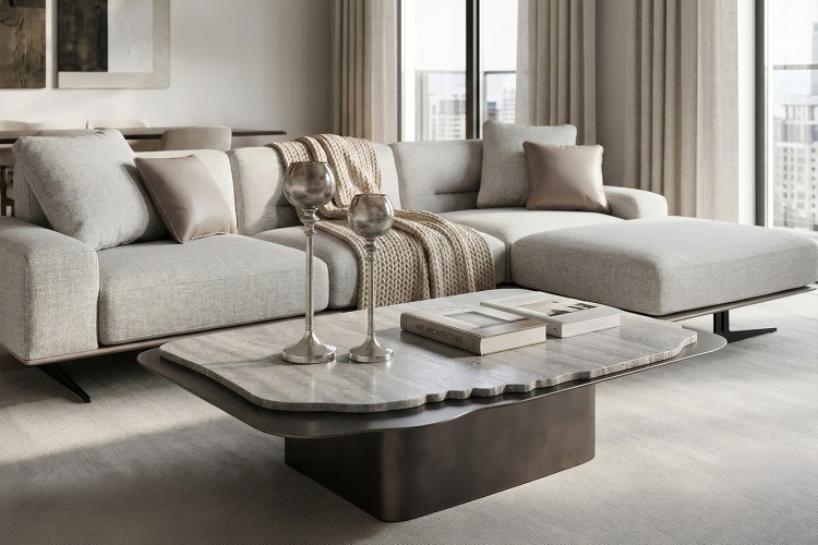 Комплект мебели №12 диван модульный Порто(Porto) (правый угол) (TT-00015948)