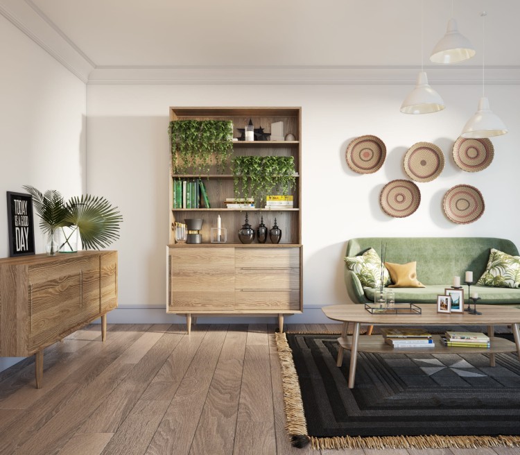 Журнальный стол в Скандинавском стиле Bruni арт BR17 BR17-ET