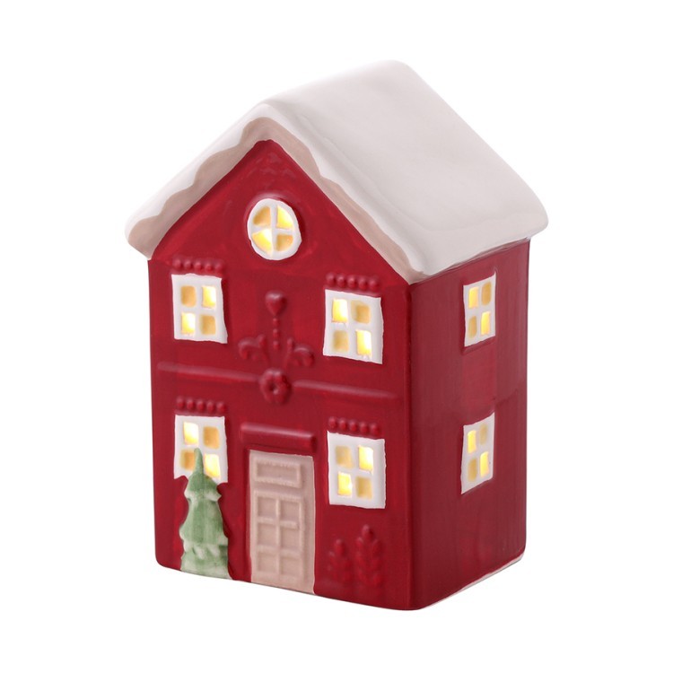 Домик с подсветкой fredensborg из коллекции new year essential, 13 см (79418)