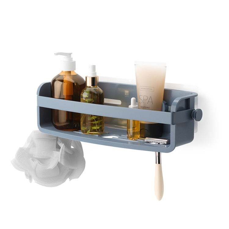 Органайзер для душа flex adhesive, голубой (79970)