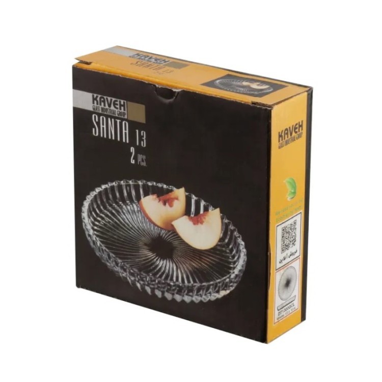 Блюдце SANTA набор из 2 шт., диам. 13 см. (1300-DT1300GCL)