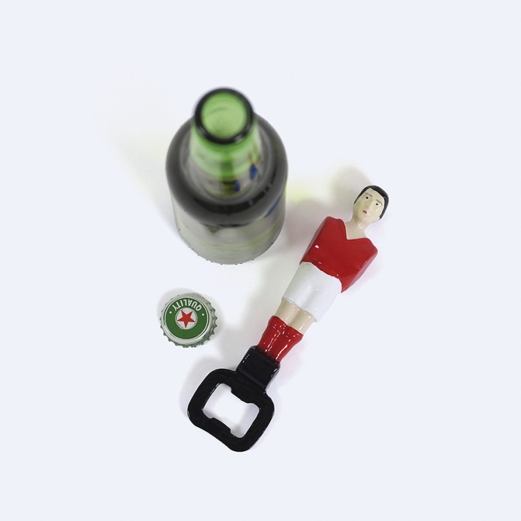 Открывалка для бутылок foosball, красная (78943)