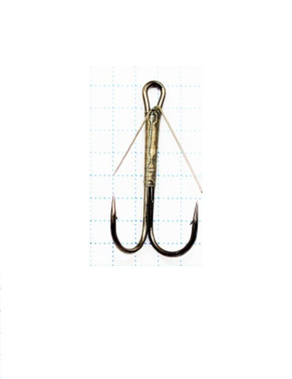 Крючок Koi Weedless Double Hook № 1 , BN, двойник незацепляйка (5 шт.) KH2325-1BN (69017)