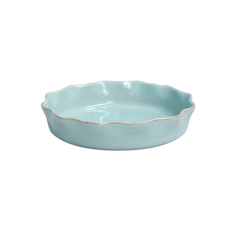 Блюдо RFF784-RBL(DOT271-02409E), 27.2, керамика, robins egg blue, CASAFINA BY COSTA NOVA
