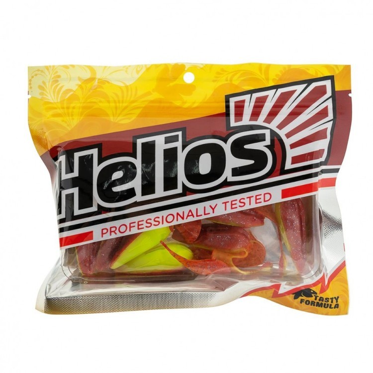 Лягушка Helios Frog 2,56"/6,5 см, цвет Red Lemon 7 шт HS-21-050 (77979)