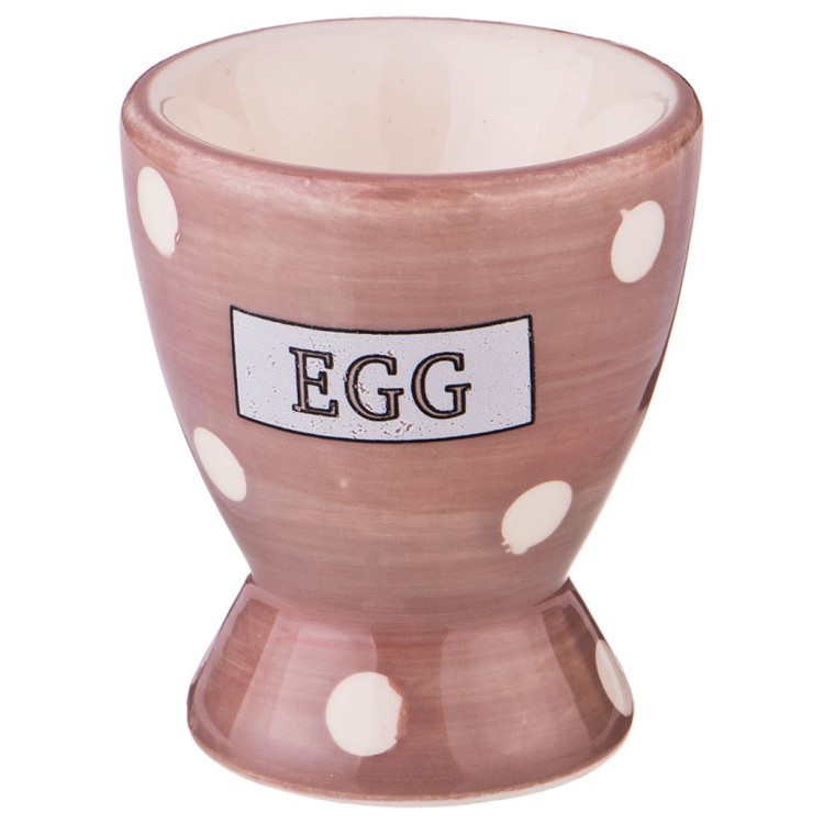 Подставка под яйцо "pink egg"  5,6*5,6*6,6 см. без упаковки Lefard (230-190)