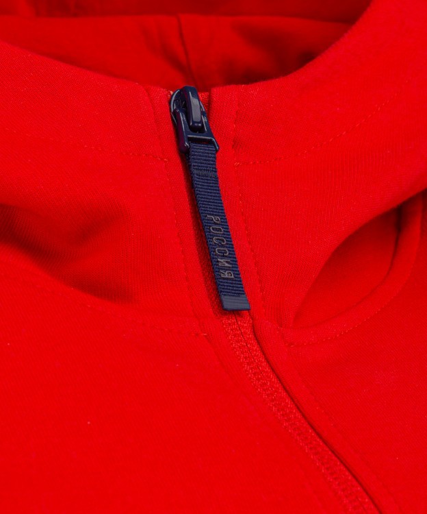 Худи на молнии JOGEL NATIONAL Essential Hooded FZ Jacket, красный (2111408)