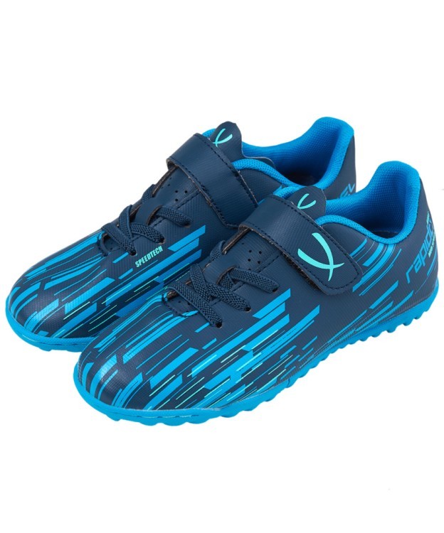 БЕЗ УПАКОВКИ Бутсы многошиповые JOGEL Rapido TF Navy/blue, детский (1586517)