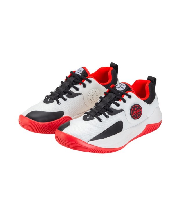 БЕЗ УПАКОВКИ Кроссовки баскетбольные JÖGEL Launch LOW, White/black/red (2134120) БЕЗ УПАКОВКИ Кроссовки баскетбольные JÖGEL Launch LOW, White/black/red (2134120)