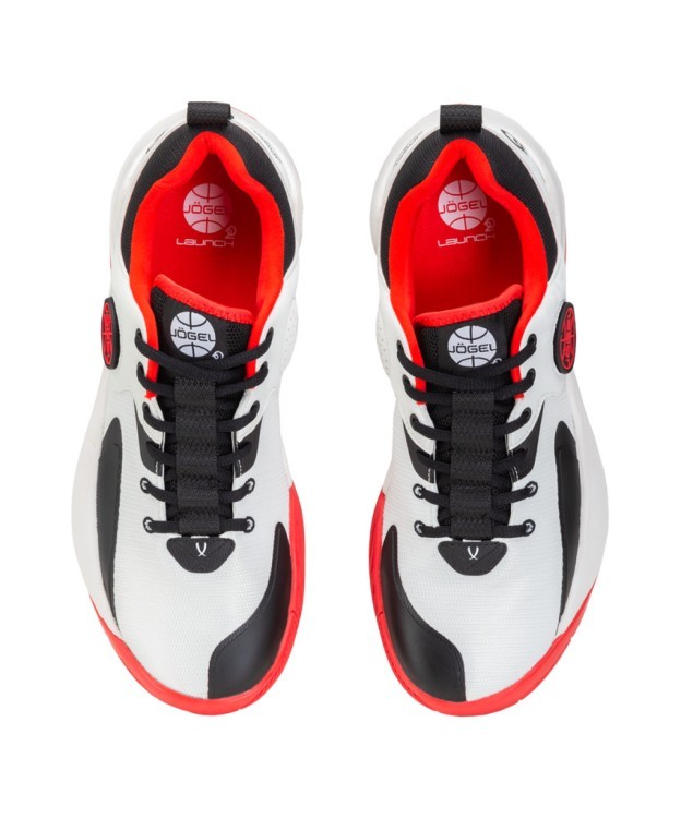БЕЗ УПАКОВКИ Кроссовки баскетбольные JÖGEL Launch LOW, White/black/red (2134120) БЕЗ УПАКОВКИ Кроссовки баскетбольные JÖGEL Launch LOW, White/black/red (2134120)