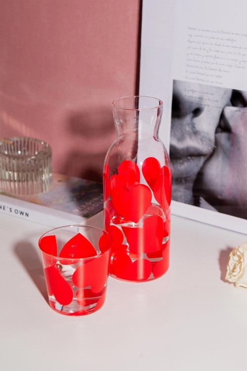 Набор из кувшина и стакана love, 2 шт. (79934)