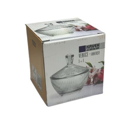 Сахарница с крышкой VENICE-FANTASY 210 мл (7265-SR7265GCL)