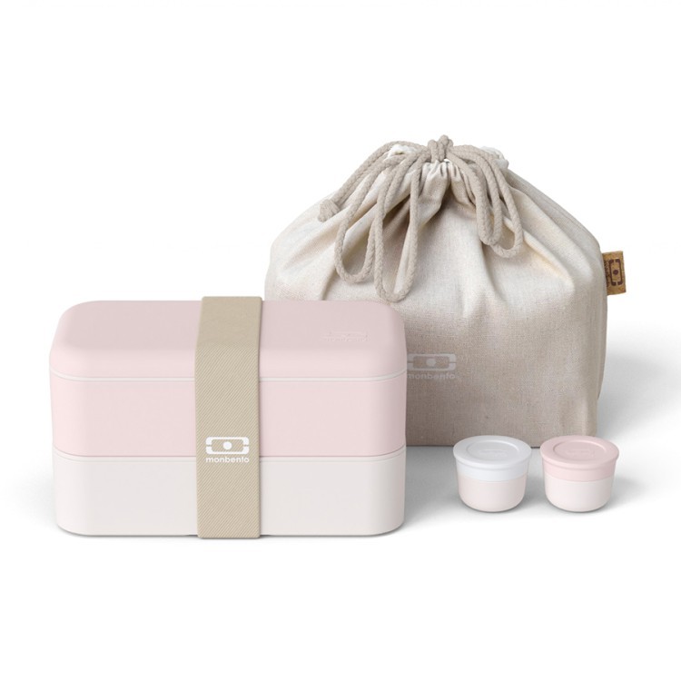 Набор из 2-х соусниц с крышками mb temple, 20 мл, white natural + pink natural (74570)
