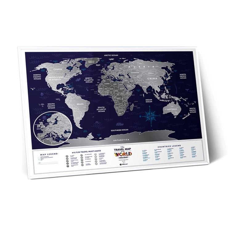 Карта travel map holiday world (58054)
