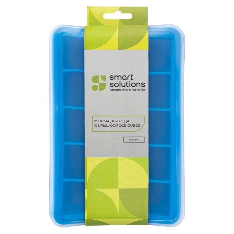 Форма для льда с крышкой ice cubes, 15 ячеек (80062)