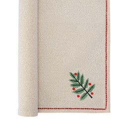 Набор из четырех сервировочных салфеток Зима в лесу из коллекции new year essential, 45x45см (80863)