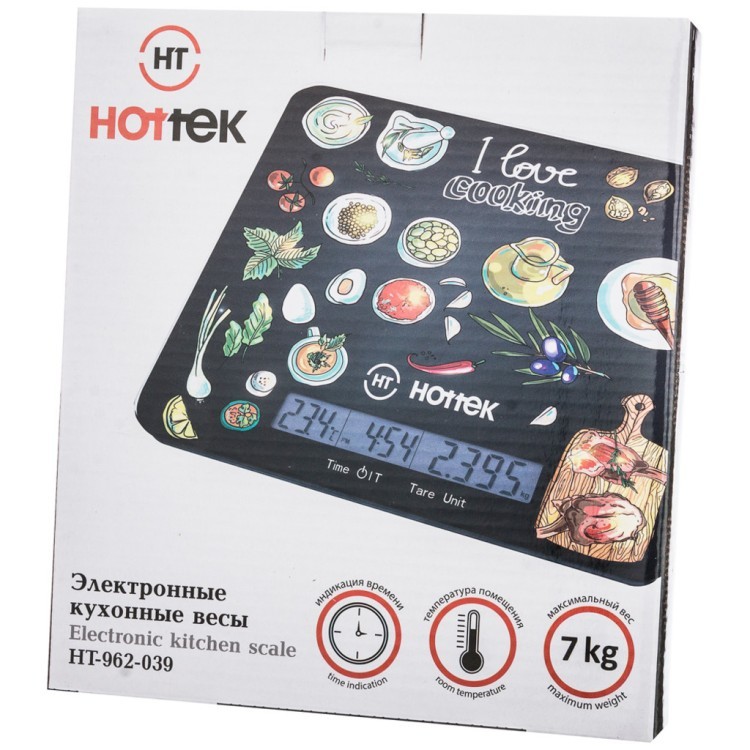 Весы кухонные hottek ht-962-039 HOTTEK (962-039)