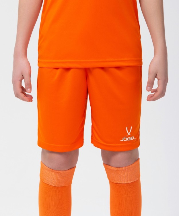 Шорты игровые JOGEL CAMP Classic Shorts, оранжевый/белый, детский (702591)
