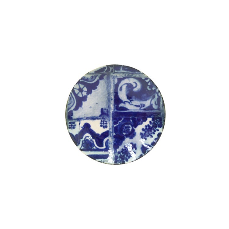 Набор 4 тарелки SLPS03-BLT(SLPS03-02013N), 17, керамика, BLUE TILE, Costa Nova