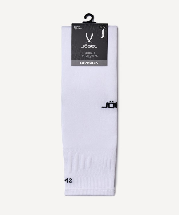 Гольфы футбольные JOGEL MATCH FOOTLESS SOCKS, белый (2111767)