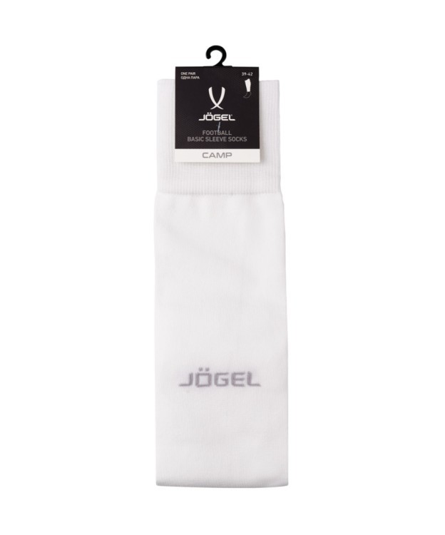 Гольфы футбольные JOGEL CAMP BASIC SLEEVE SOCKS 00, белый/серый (2129127)