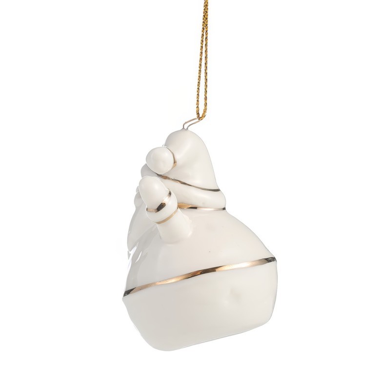 Подвеска на ёлку "дед мороз" 4,5*2,5*7 см Lefard (146-2262)