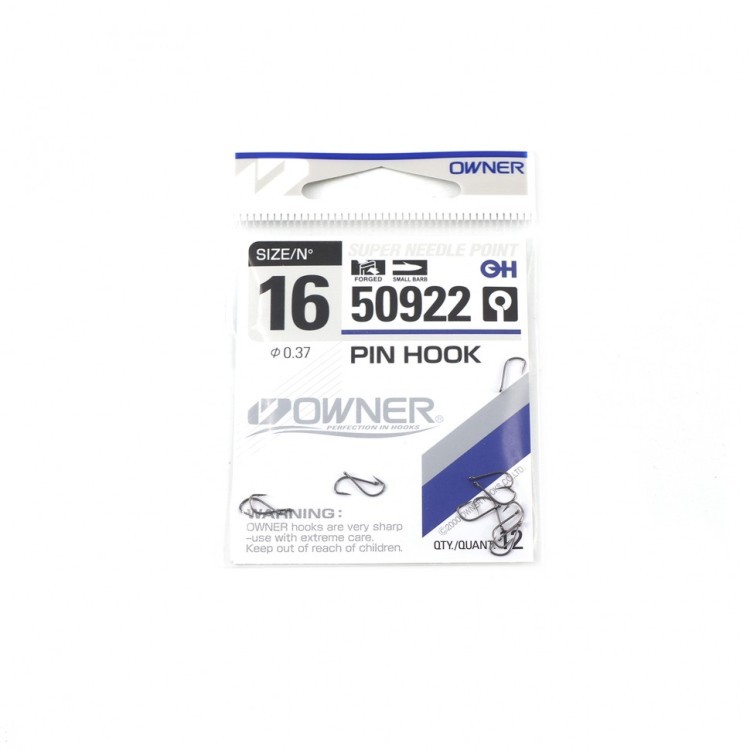 Крючок Owner Pin Hook BC №16 12 шт) (83789)