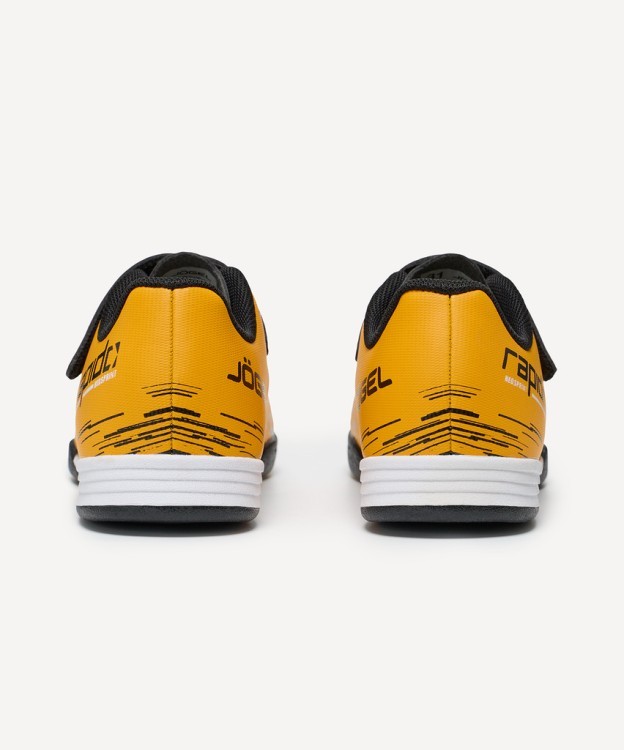 БЕЗ УПАКОВКИ Бутсы зальные JÖGEL Rapido IN Yellow/black, детский (2134214)