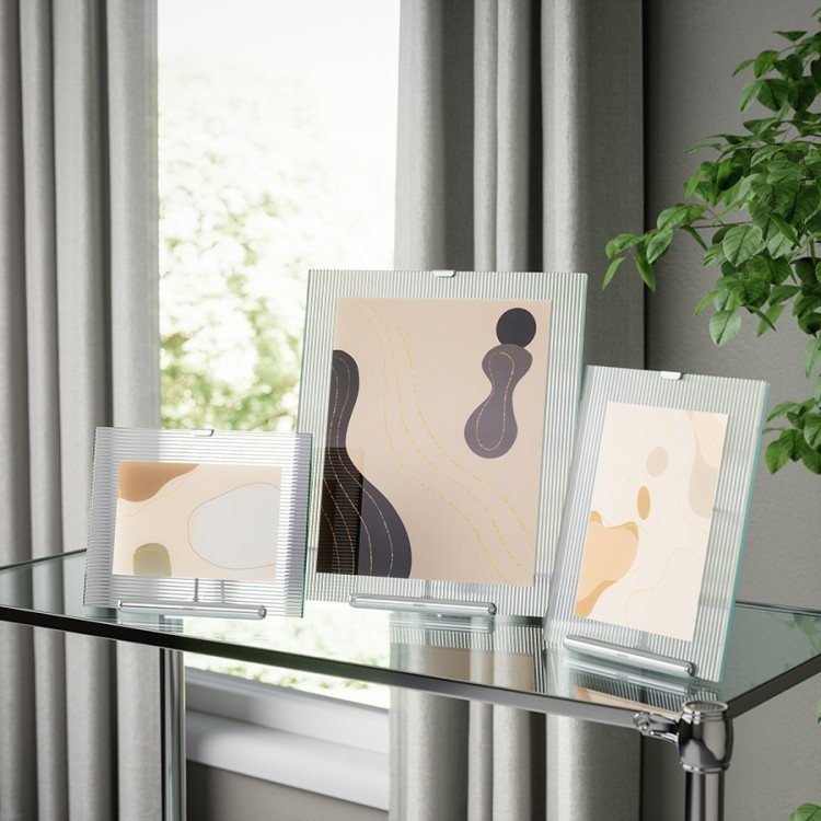 Фоторамка flute, 16х20 см, хром (79972)