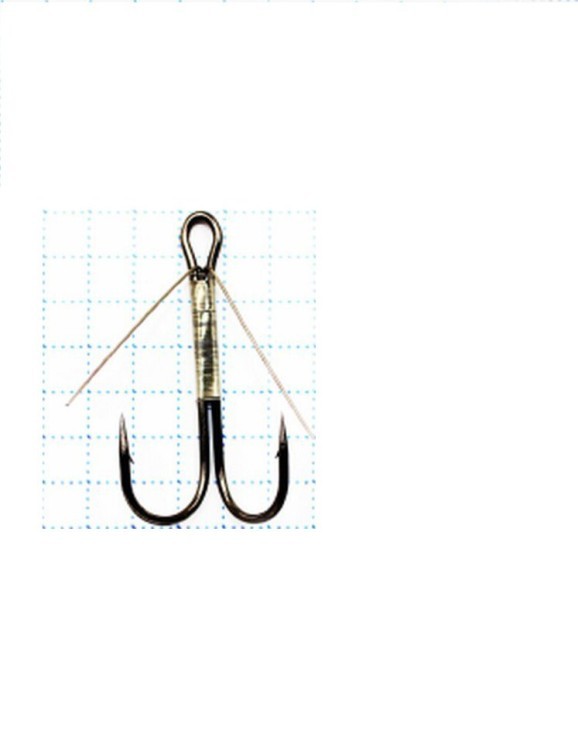 Крючок Koi Weedless Double Hook № 2 , BN, двойник незацепляйка (5 шт.) KH2325-2BN (69019)
