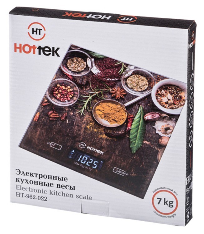 Весы кухонные hottek ht-962-022 HOTTEK (962-022)