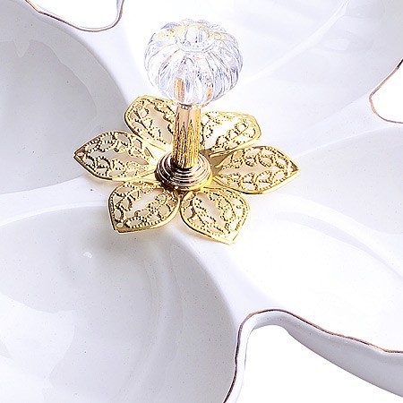 Менажница фарф 4сек 25,5х25,5х5 LR (60041)