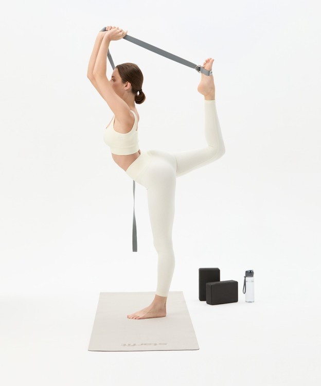 Ремень для йоги Starfit YB-100 240 см, темно-серый (2113734) Ремень для йоги Starfit YB-100 240 см, темно-серый (2113734)