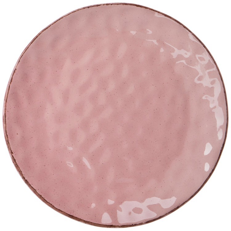 Тарелка десертная 19 см коллекция "отражение" цвет:розовая пудра Lefard (191-117)