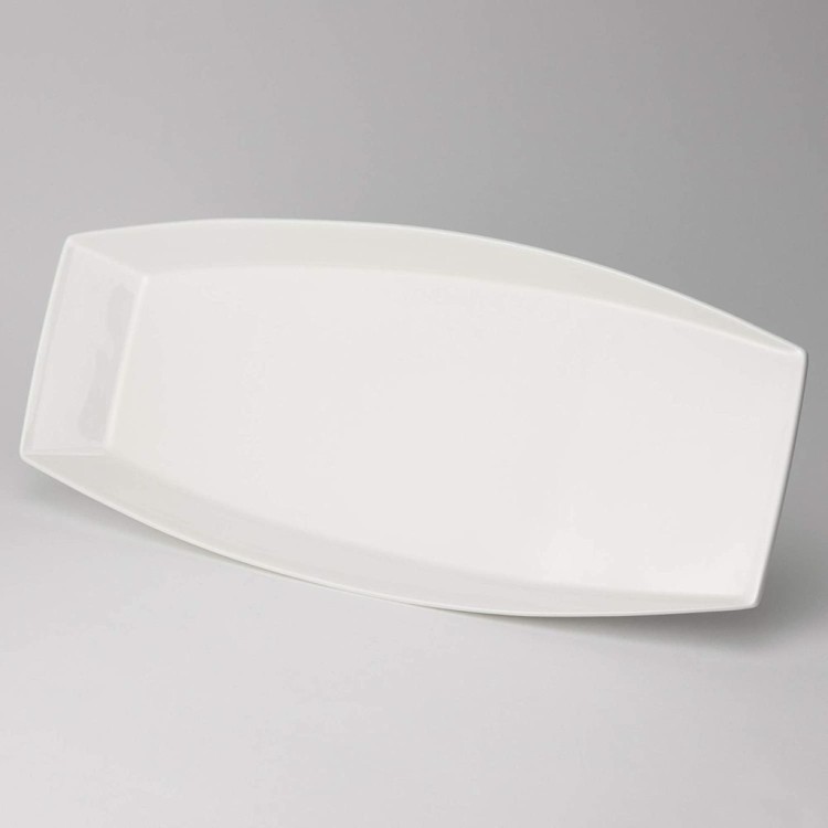 Блюдо прямоугольное, 36 см 50827-5498, костяной фарфор, white, NARUMI