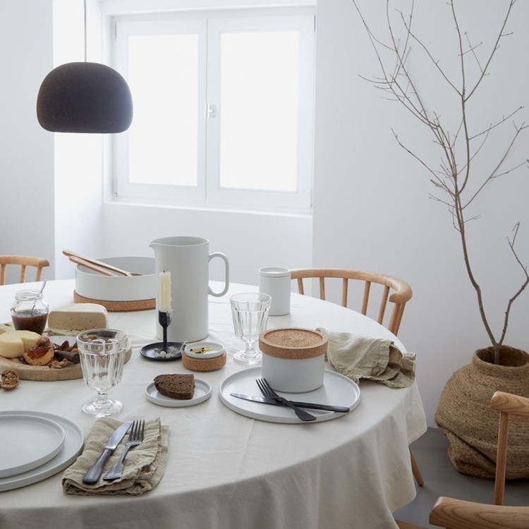 Тарелка RNP254-WHI(RNP254-067), 24,9 см, керамика, white, Costa Nova