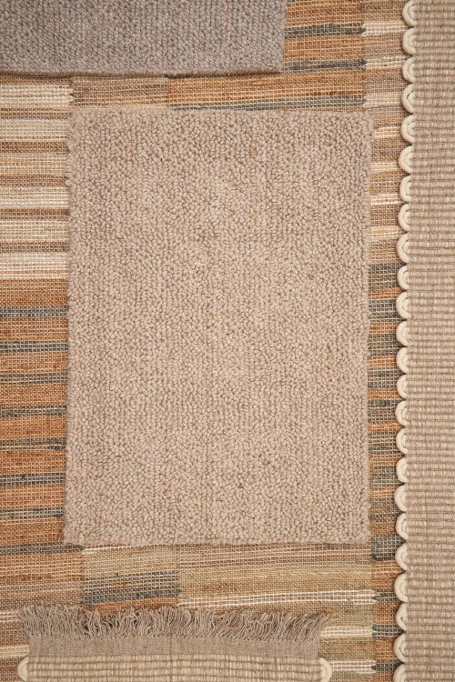 Ковер из шерсти salem бежевого цвета из коллекции ethnic, 60x90 см (79876)