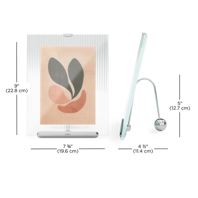 Фоторамка flute, 20х23 см, хром (79973)