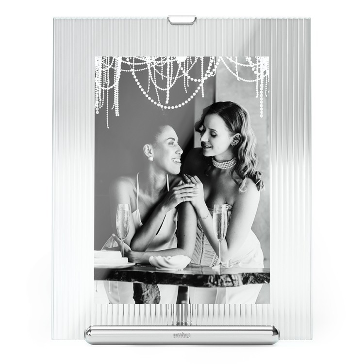 Фоторамка flute, 20х23 см, хром (79973)