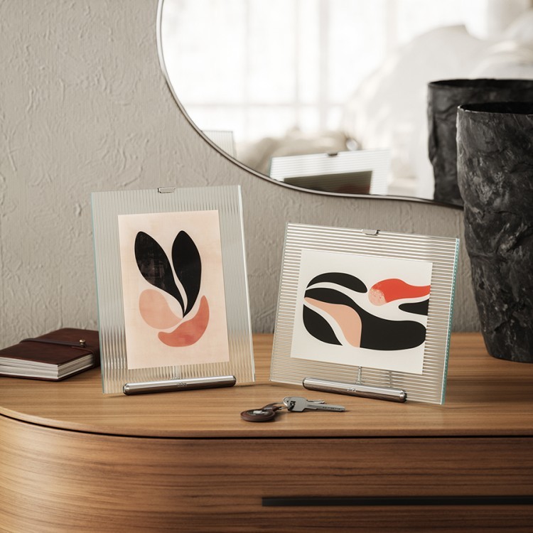 Фоторамка flute, 20х23 см, хром (79973)