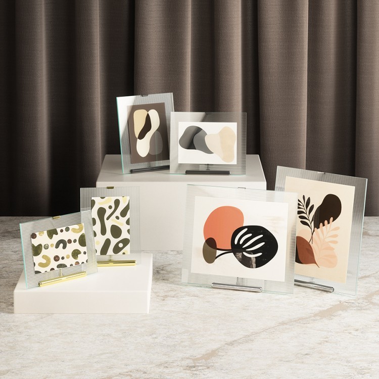 Фоторамка flute, 20х23 см, хром (79973)