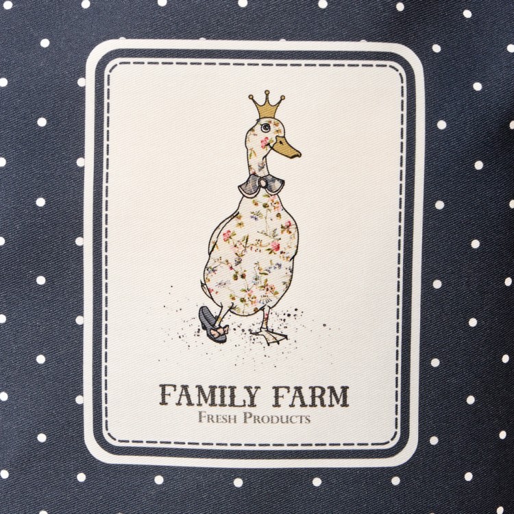 Фартук "family farm",100% хлопок,синий, кайма,твил,пропитка SANTALINO (850-742-72) Фартук "family farm",100% хлопок,синий, кайма,твил,пропитка SANTALINO (850-742-72)