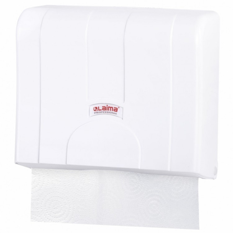 Диспенсер для полотенец Laima Professional LSA (H2) Z-сложения белый ABS 3570-0 607991 (1) (90252) Диспенсер для полотенец Laima Professional LSA (H2) Z-сложения белый ABS 3570-0 607991 (1) (90252)