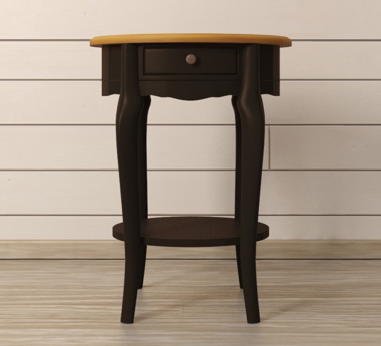 Овальный столик Leontina Black арт ST9331BLK ST9331BLK-ET