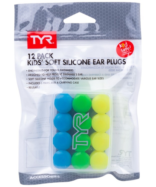 Беруши Kids’ Soft Silicone Ear Plugs, LEPY12PK/970, мультиколор (724855)