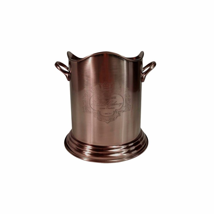 Емкость для охлаждения вина 9227/N, латунь, нержавеющая сталь, Bronze, ROOMERS TABLEWARE