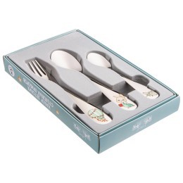 Набор детских столовых приборов lefard "мой зайчик" 3 пр. Lefard (1000-032)