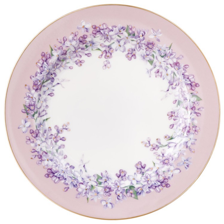 Набор тарелок закусочных lefard  "lilac" 4 шт. 20,5 см микс Lefard (760-811-1)