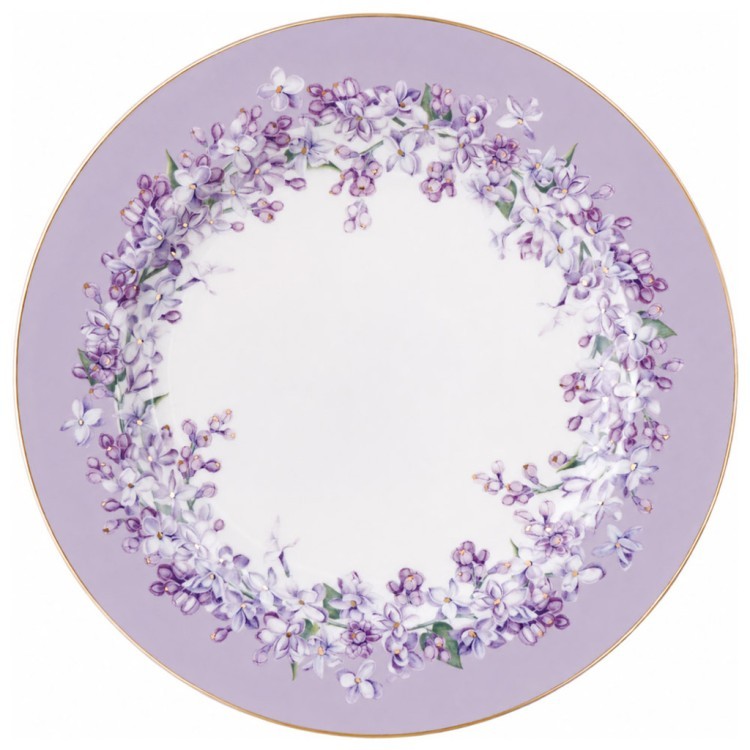 Набор тарелок закусочных lefard  "lilac" 4 шт. 20,5 см микс Lefard (760-811-1)