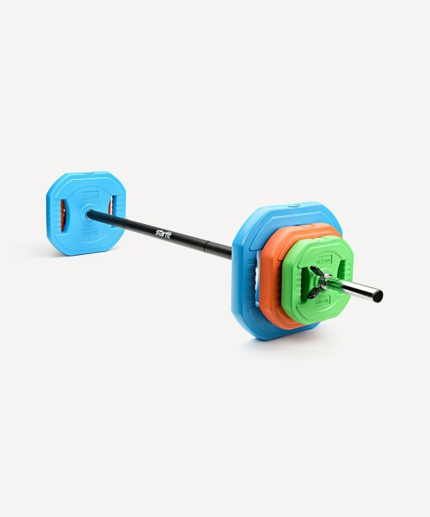 Штанга для бодипампа с разборным грифом STARFIT BB-711, 19,5 кг (2107998)